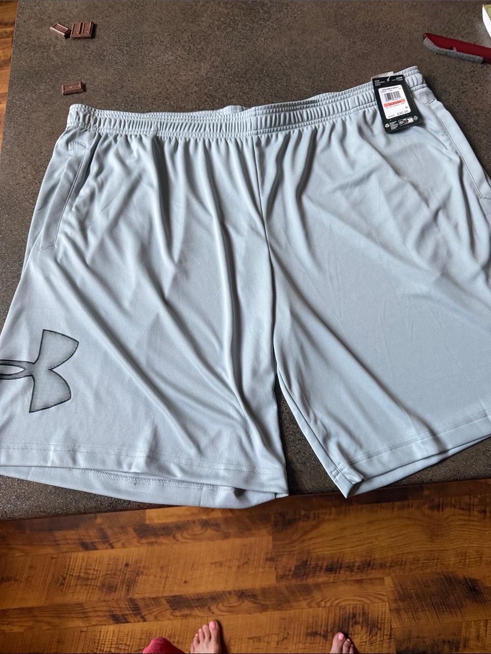 Under Armour Men's Lightweight Tech Graphic Athletic Training Shorts. Sz 3XL